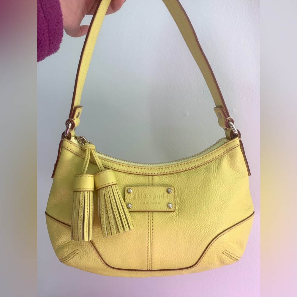 Kate Spade QO64  PXRU 1352B Y2K HOBO leather purse